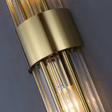 Arandela de Parede Metal e Vidro estilo Spartan