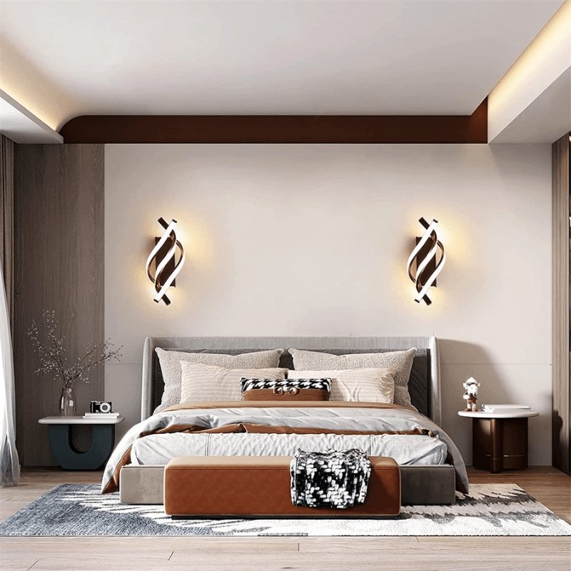Arandela de Parede Moderna em Led - Espiral by Casas Gael