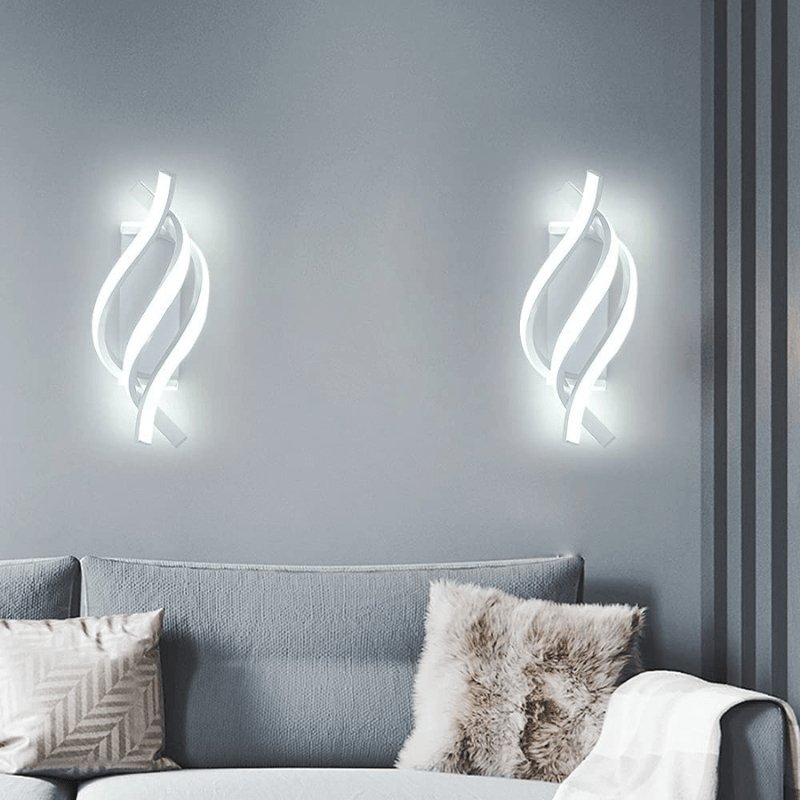 Arandela de Parede Moderna em Led - Espiral by Casas Gael