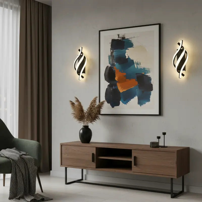 Arandela de Parede Moderna em Led - Espiral by Casas Gael