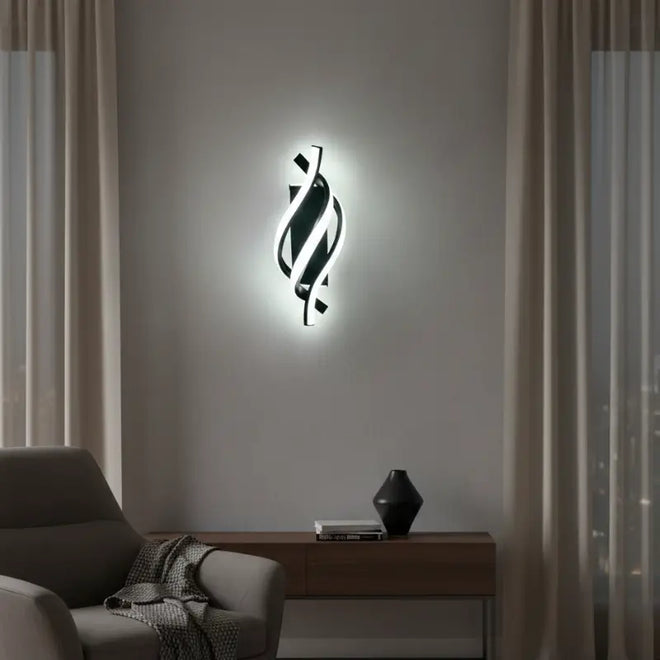 Arandela de Parede Moderna em Led - Espiral by Casas Gael