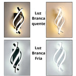 Arandela de Parede Moderna em Led - Espiral by Casas Gael