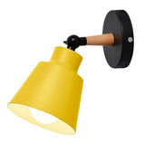 Arandela de Parede Nórdica Regulável com Lâmpada Amarelo