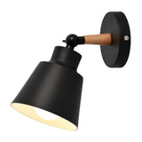 Arandela de Parede Nórdica Regulável com Lâmpada Preto
