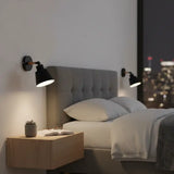 Arandela de Parede Nórdica Regulável com Lâmpada