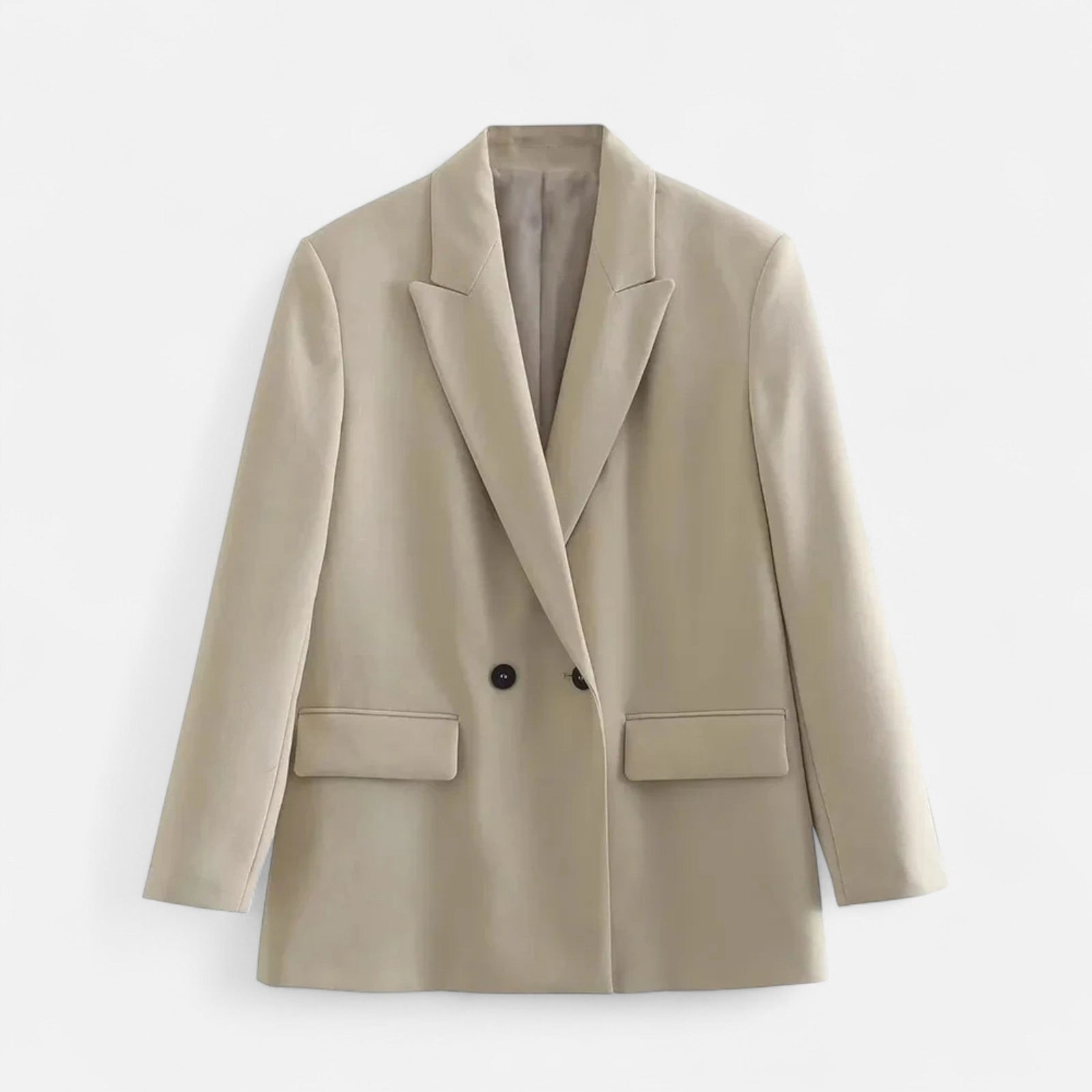 Blazer Feminino Vintage de Dois Botões - Estilo Clássico