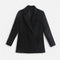 Blazer Feminino Vintage de Dois Botões - Estilo Clássico Preto