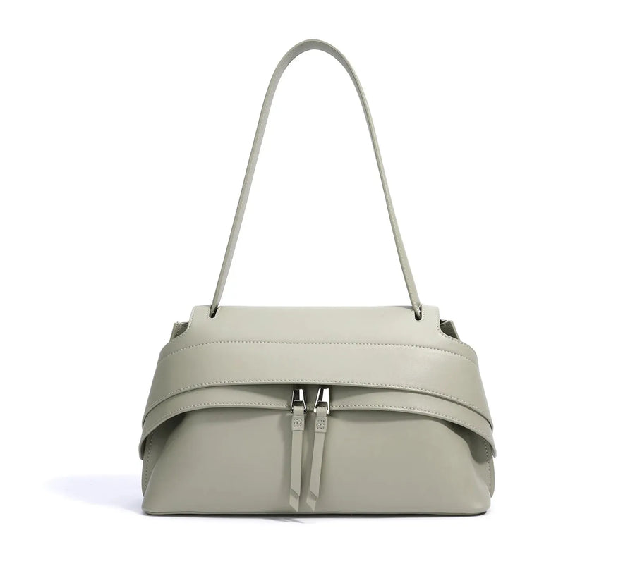 Bolsa Mini Feminina de Couro com Alça de Mão Faetton &Co.