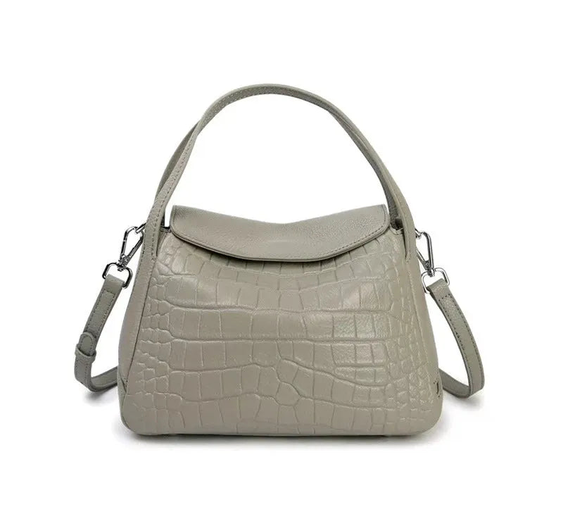 Bolsa feminina de couro legítimo crossbody e ombro estilo 2025