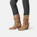 Botas Desert Retro Femininas com Salto Chunky