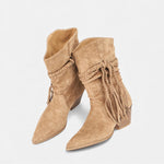 Botas Desert Retro Femininas com Salto Chunky