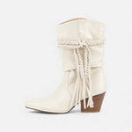 Botas Desert Retro Femininas com Salto Chunky