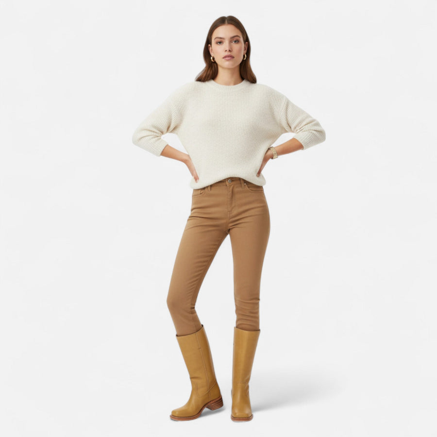 Botas Equestres de Cano Alto para Mulheres
