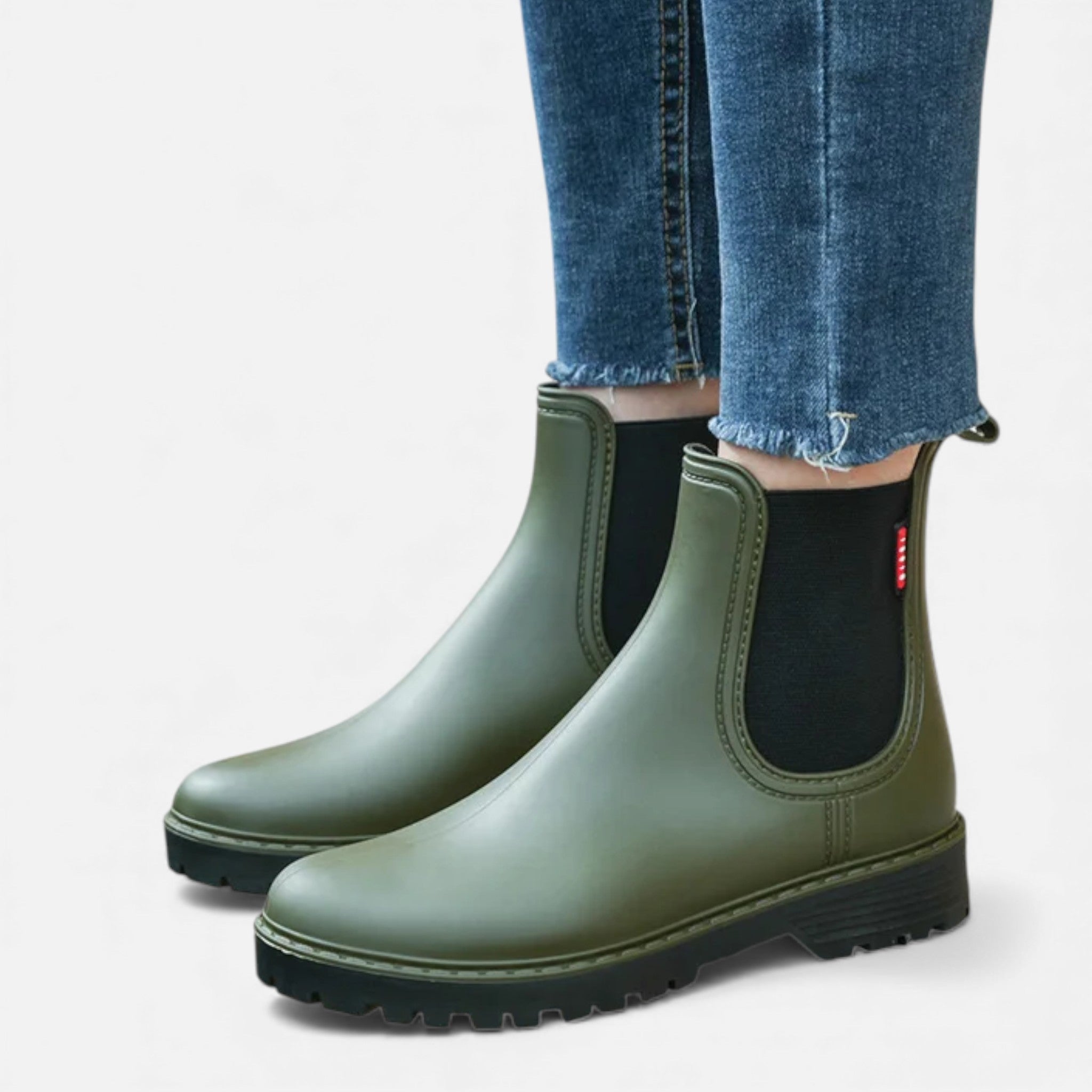 Botas de Chuva Curtas Impermeáveis e Leves para Mulheres