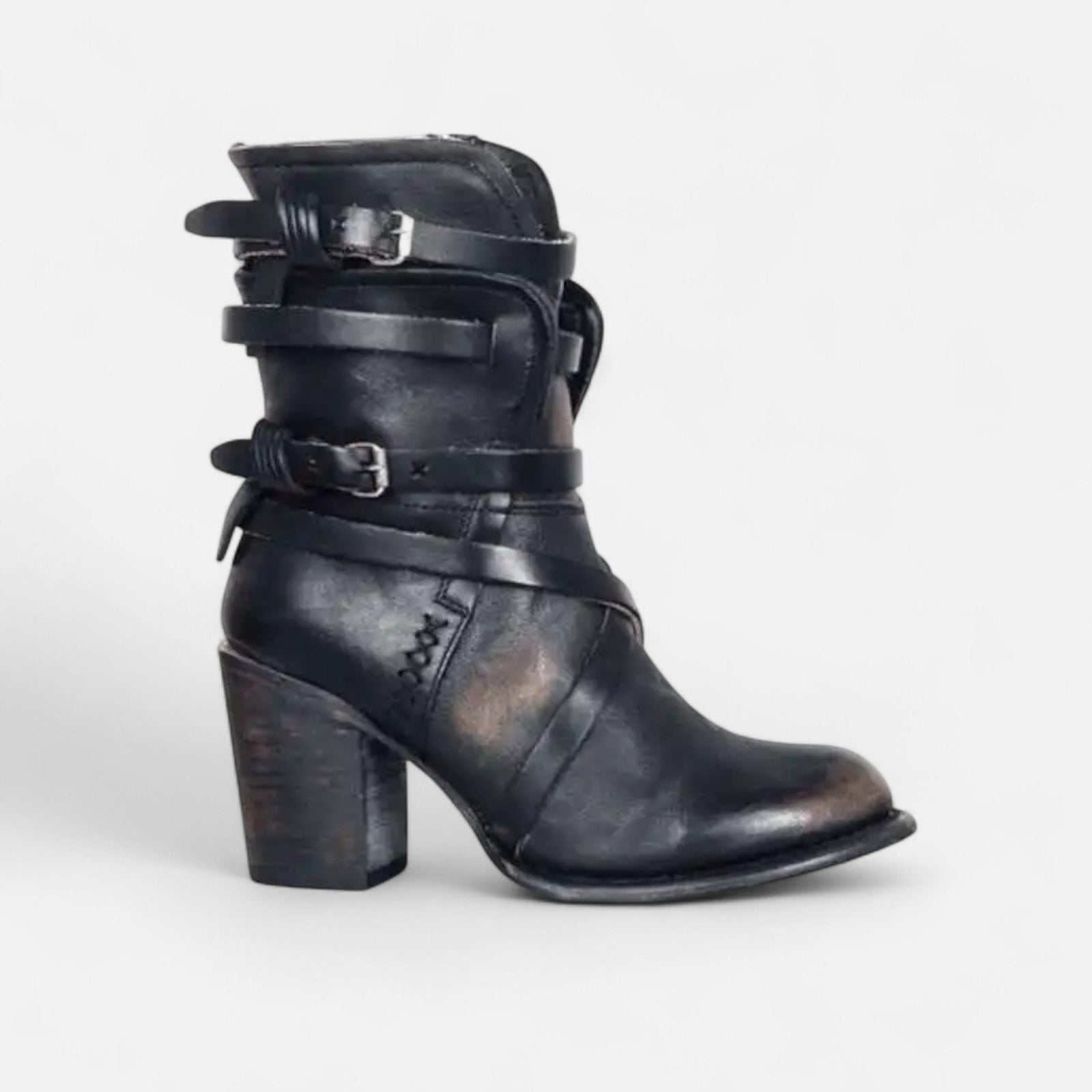 Botas de Couro Femininas até o Joelho – Elegância do Patrimônio de Inverno