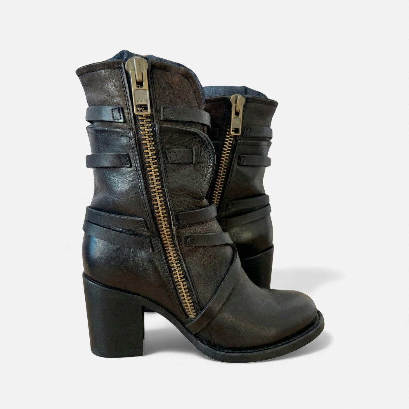 Botas de Couro Femininas até o Joelho – Elegância do Patrimônio de Inverno