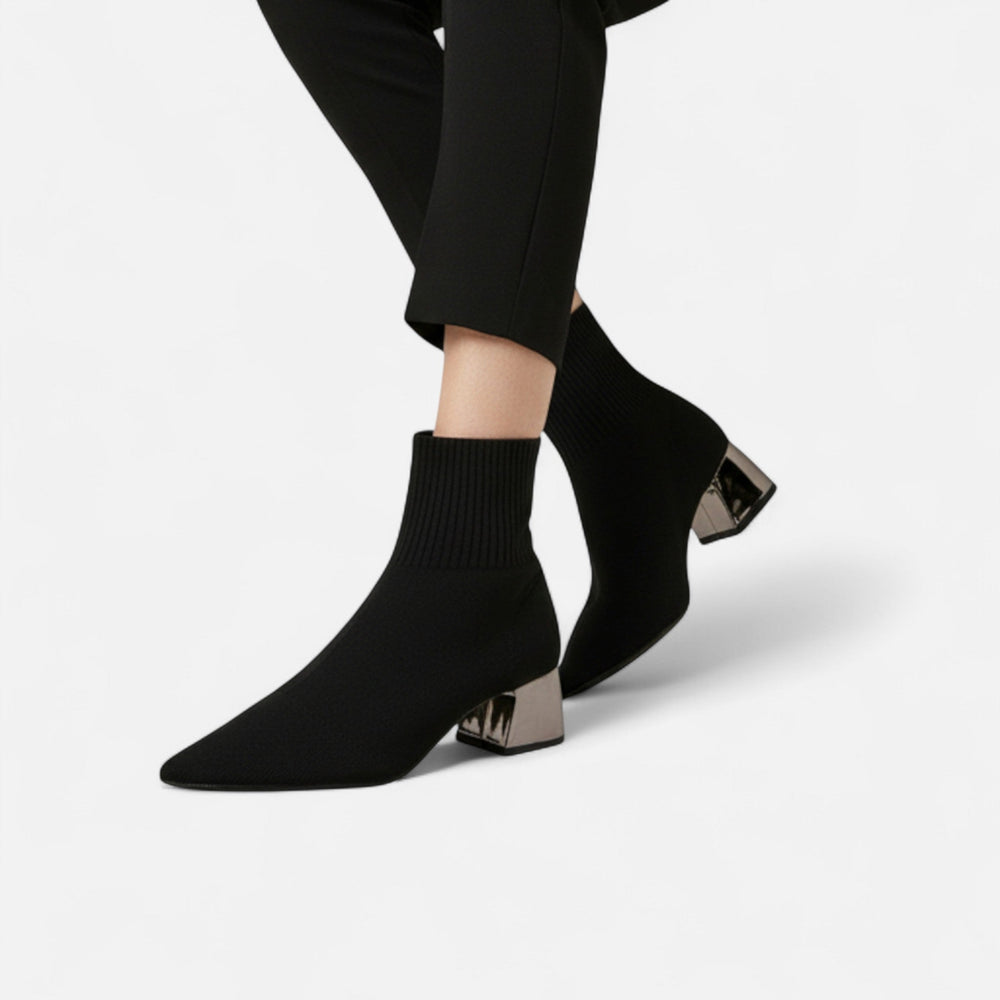 Botas de Meia Femininas – Elegância Esculpida para o Outono