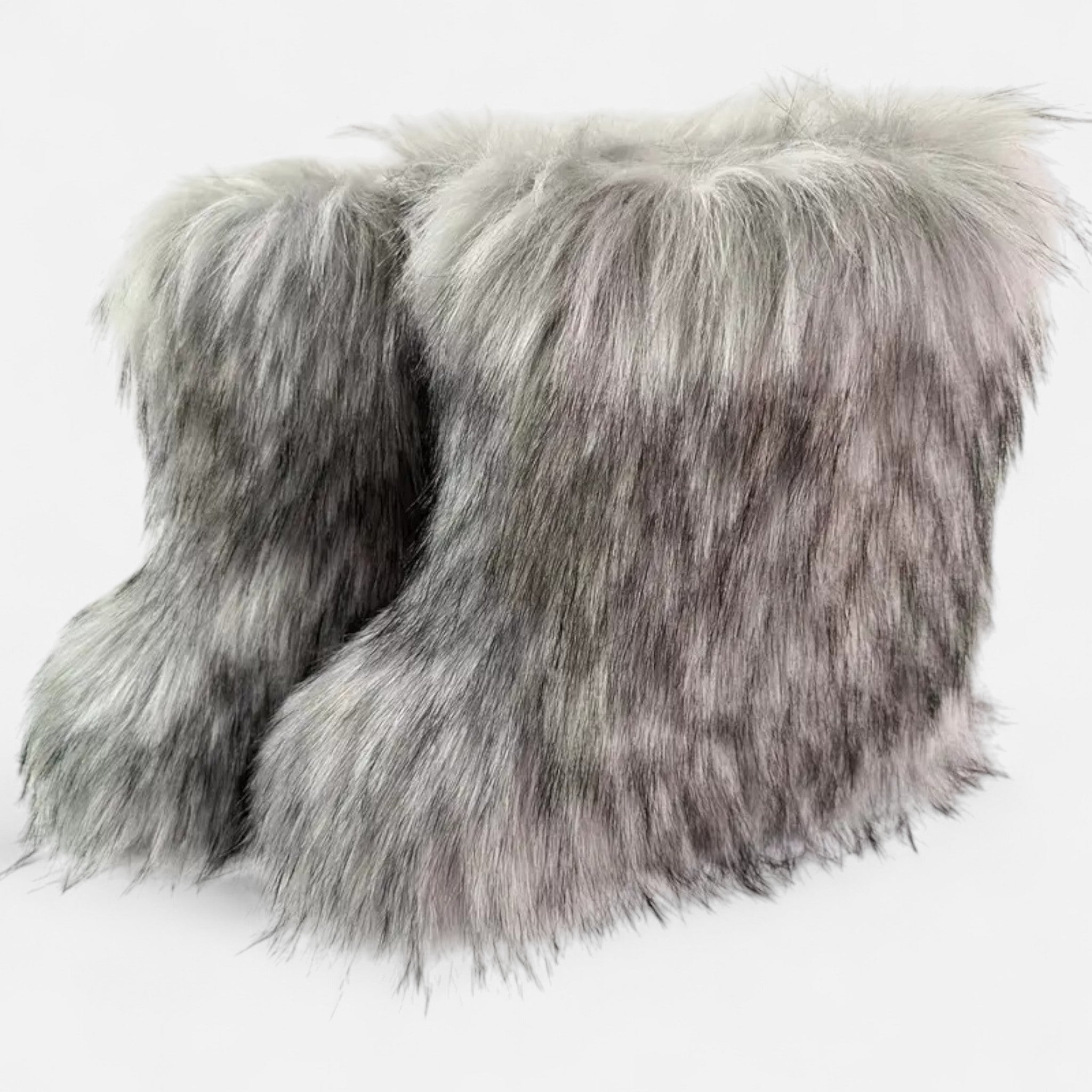 Botas de Pelúcia Sintética | Conforto Luxuoso para o Inverno