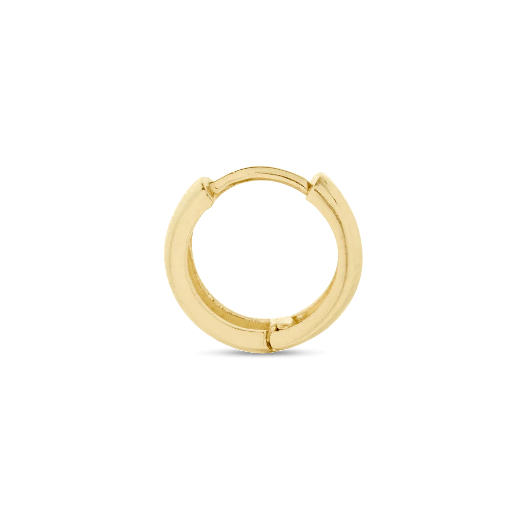 Brincos Argola Minimal 14K N. 1000