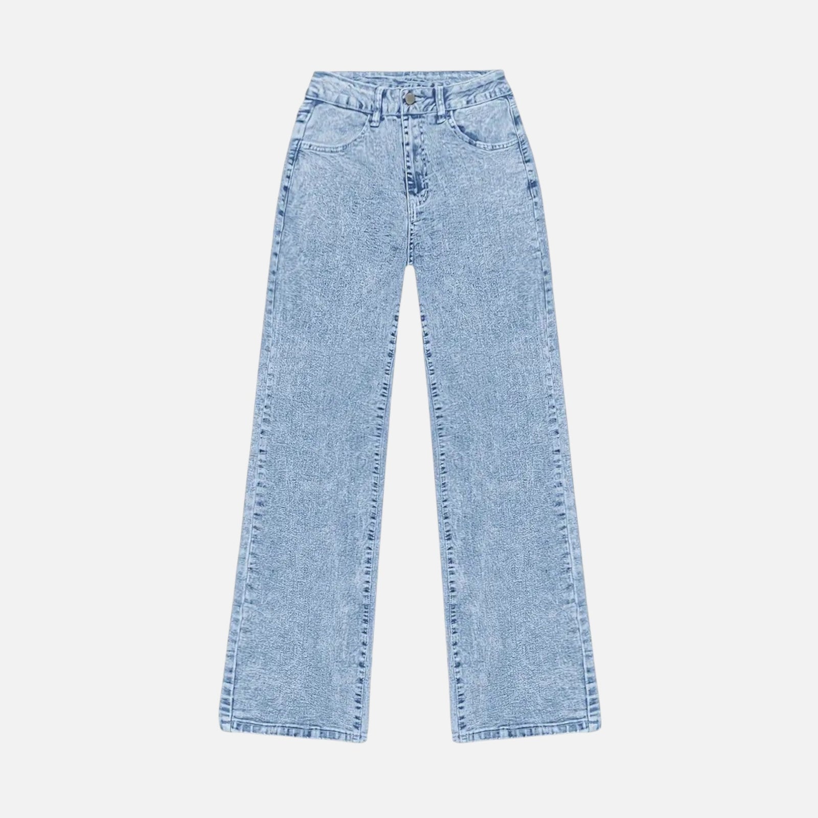 Calças Jeans Femininas Largas – Clássico Casual Sob Medida