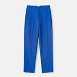 Calças Lápis Femininas de Cintura Alta - Estilo Elegante e Sofisticado Azul