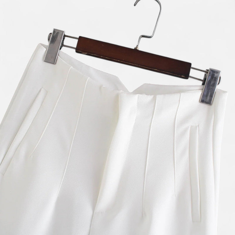 Calças Lápis Femininas de Cintura Alta - Estilo Elegante e Sofisticado
