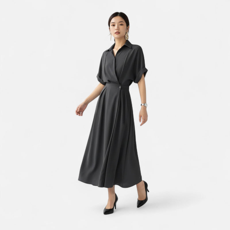 Camisa-Vestido Feminina em Algodão Misturado Riviera Heritage
