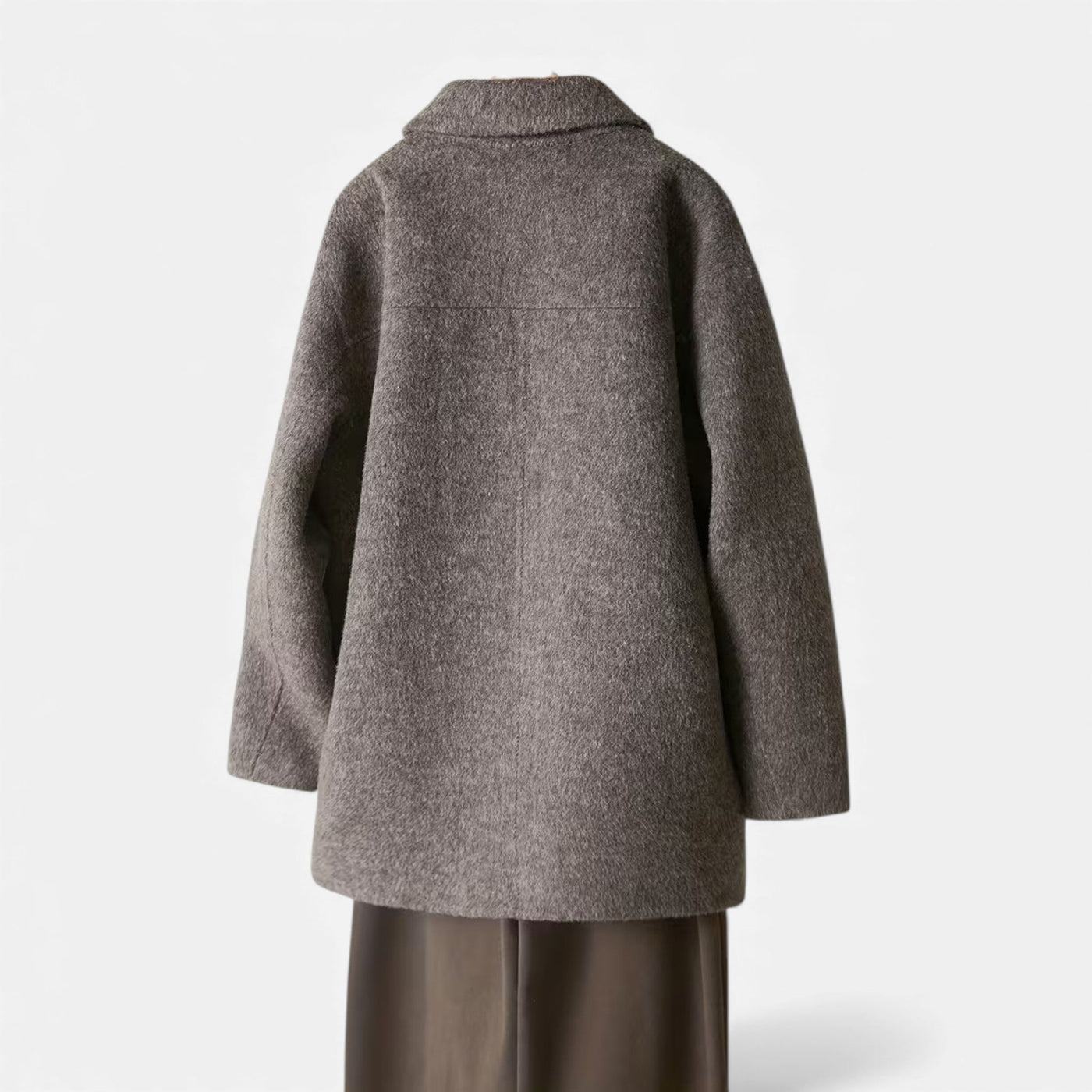 Casaco Clássico de Lã para Mulheres - Elegância Atemporal