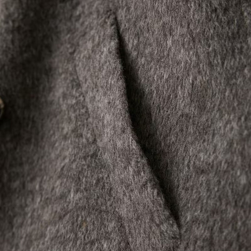 Casaco Clássico de Lã para Mulheres - Elegância Atemporal