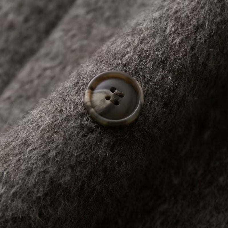 Casaco Clássico de Lã para Mulheres - Elegância Atemporal