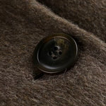 Casaco de Inverno Feminino em Lã de Alpaca Grossa