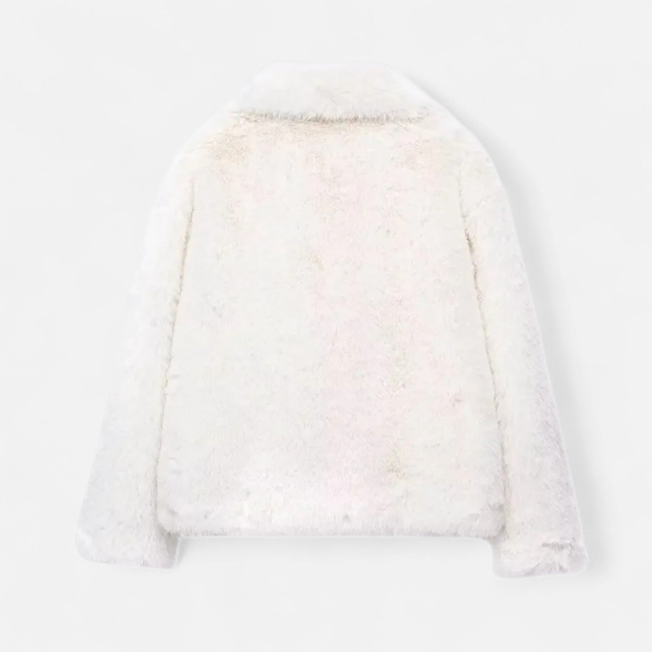 Casaco de Inverno Luxuoso em Pelo Sintético para Mulheres