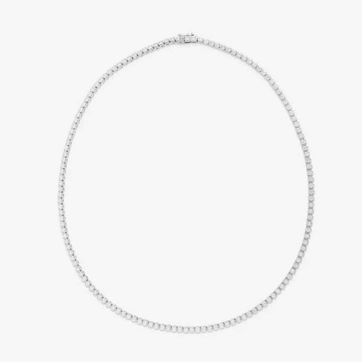 Colar Choker Cravejado Ice Diamond Prata | Faetton &Co.
