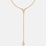 Colar Ygrec gold color