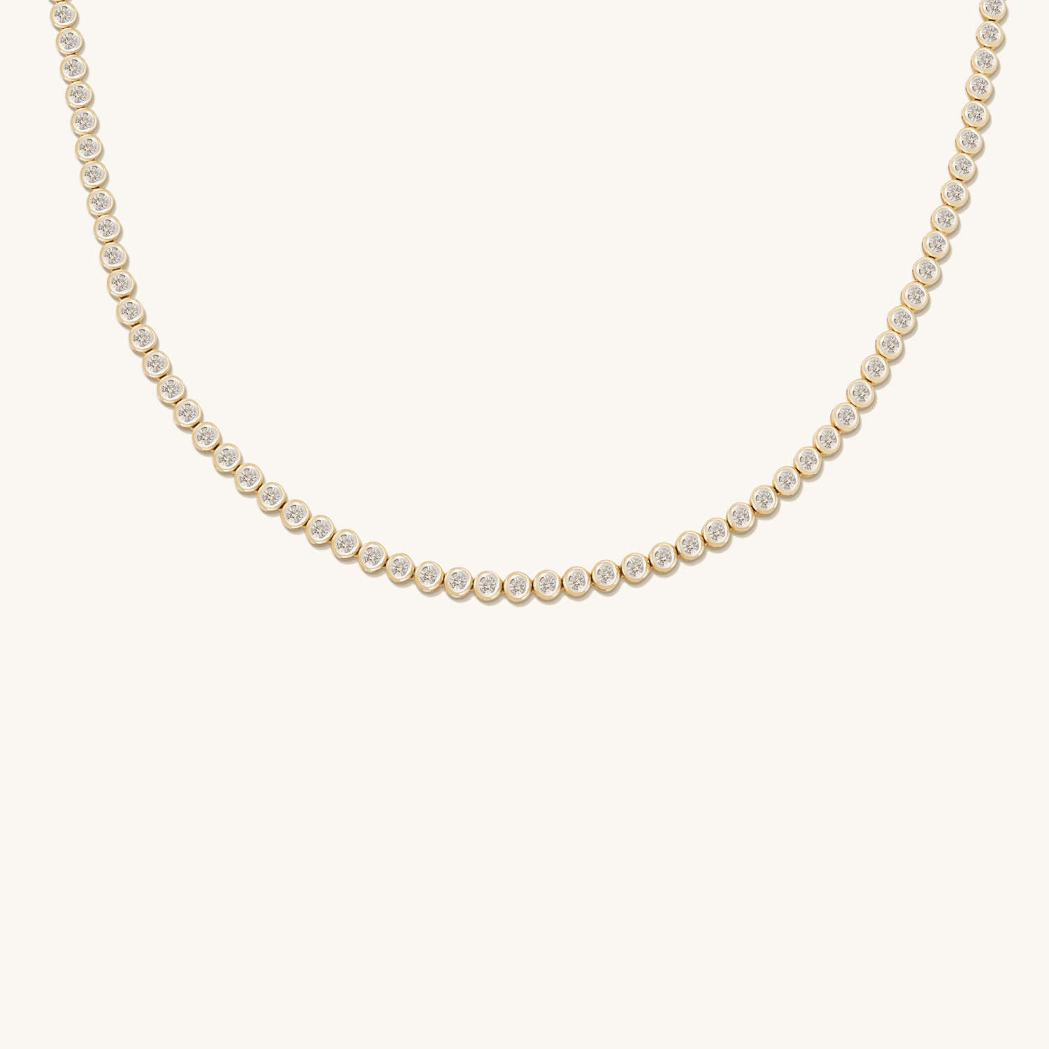Colar Choker Cravejado Ice Diamond Gold | Faetton &Co.