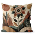 Conjunto de 4 Capas de Almofadas Decorativas em Tons Terrosos