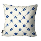 Conjunto de 4 Capas de Almofadas Portuguesas na Cor Azul