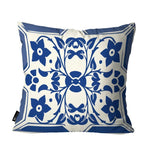 Conjunto de 4 Capas de Almofadas Portuguesas na Cor Azul