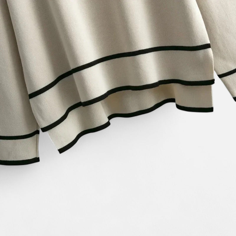 Conjunto de Malha Feminino em Dois Peças – Elegância Inverno Sem Esforço