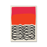 Pintura Moderna Abstrata Decoração all colors| Delamantina Red