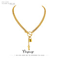 Colar Feminino Gota em Aço 316L 3