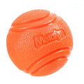 SolidBall - Bolinha maciça indestrutível para cachorros Laranja - 6cm