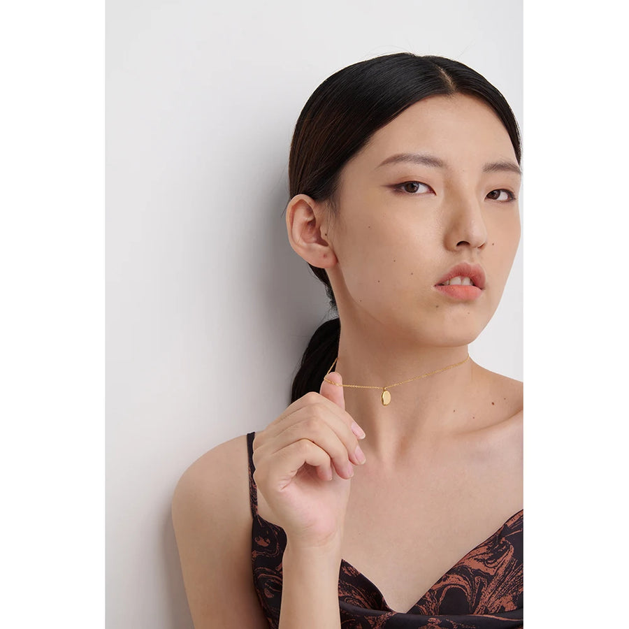 Colar Feminino Redondo em Aço Inoxidável