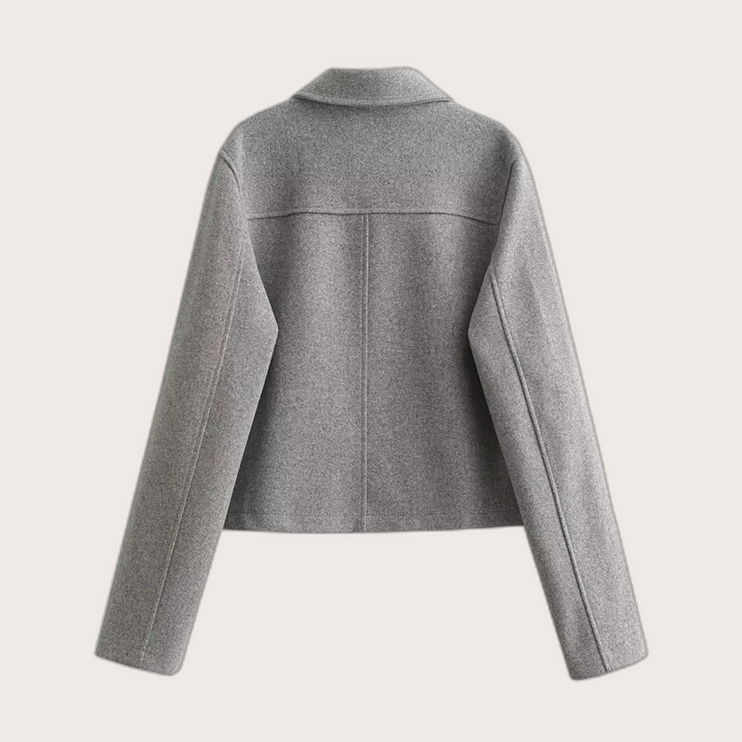 Jaqueta Curta Feminina Beckham Em algodão | Faetton &Co.