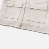 Jaqueta Elegante de Inverno com Zíper para Mulheres