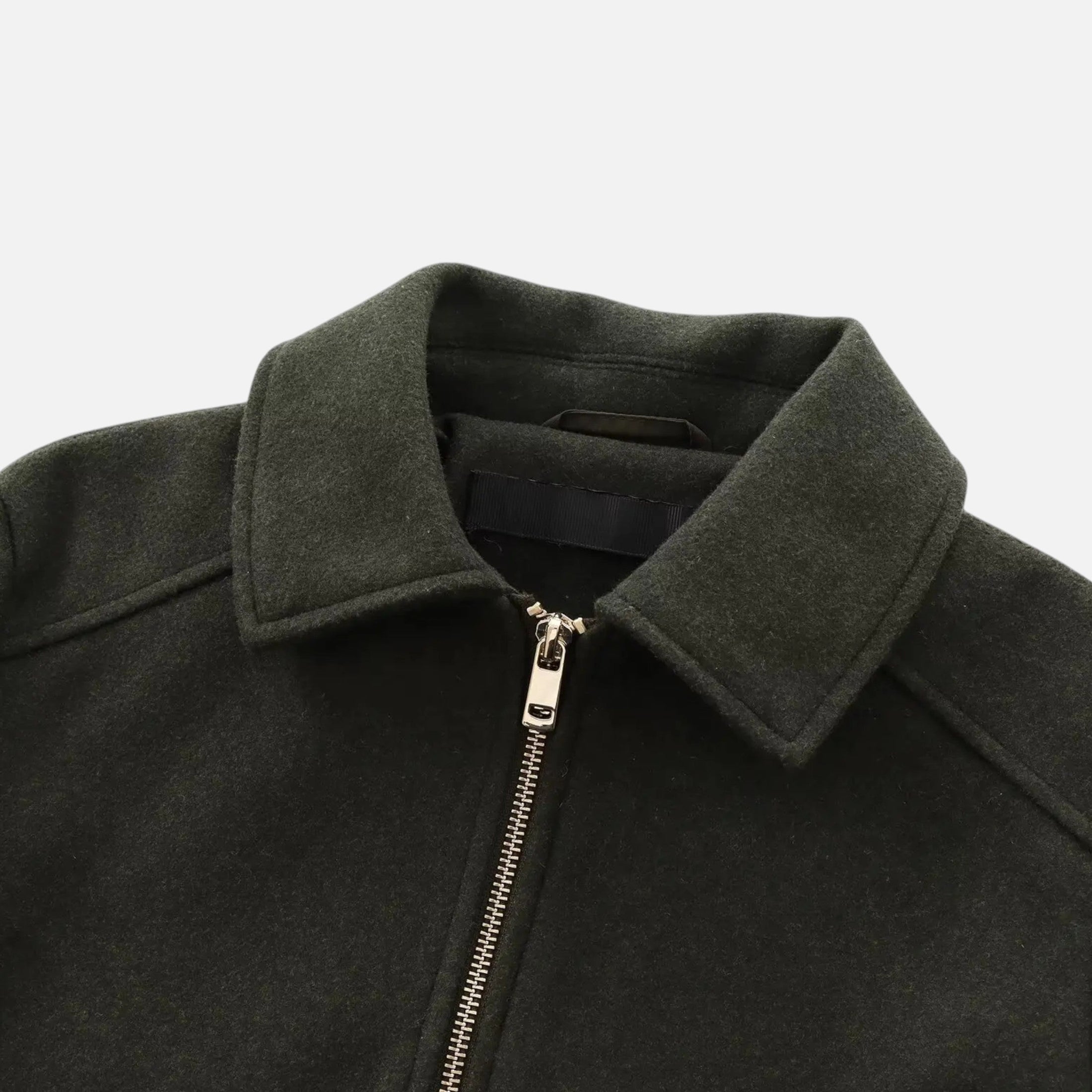 Jaqueta Elegante de Inverno com Zíper para Mulheres