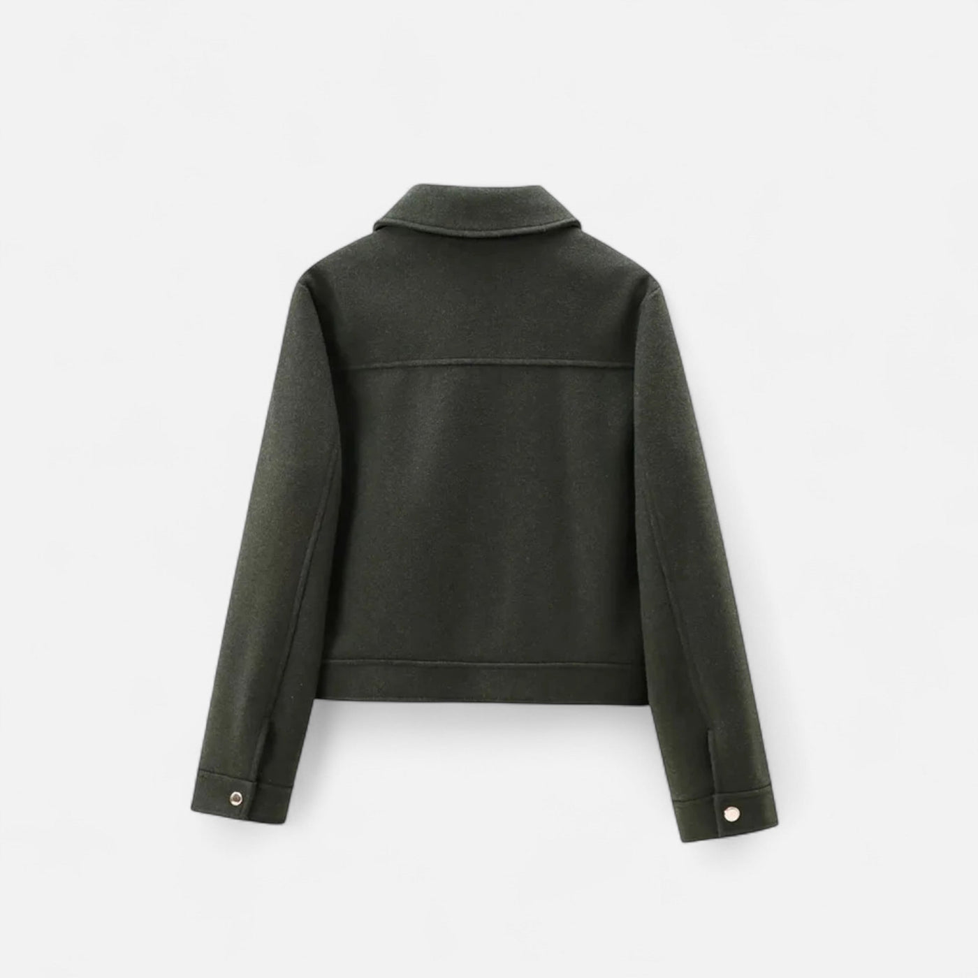 Jaqueta Elegante de Inverno com Zíper para Mulheres