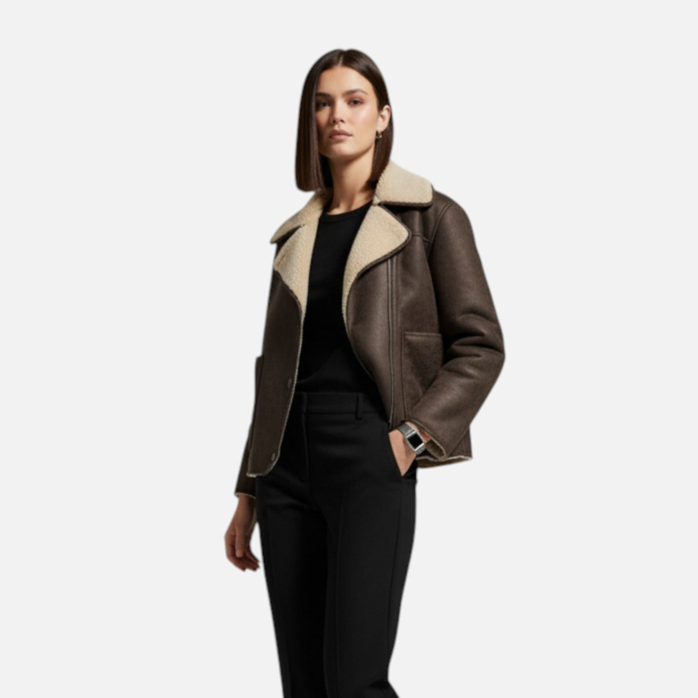 Jaqueta Feminina de Fleece Heritage