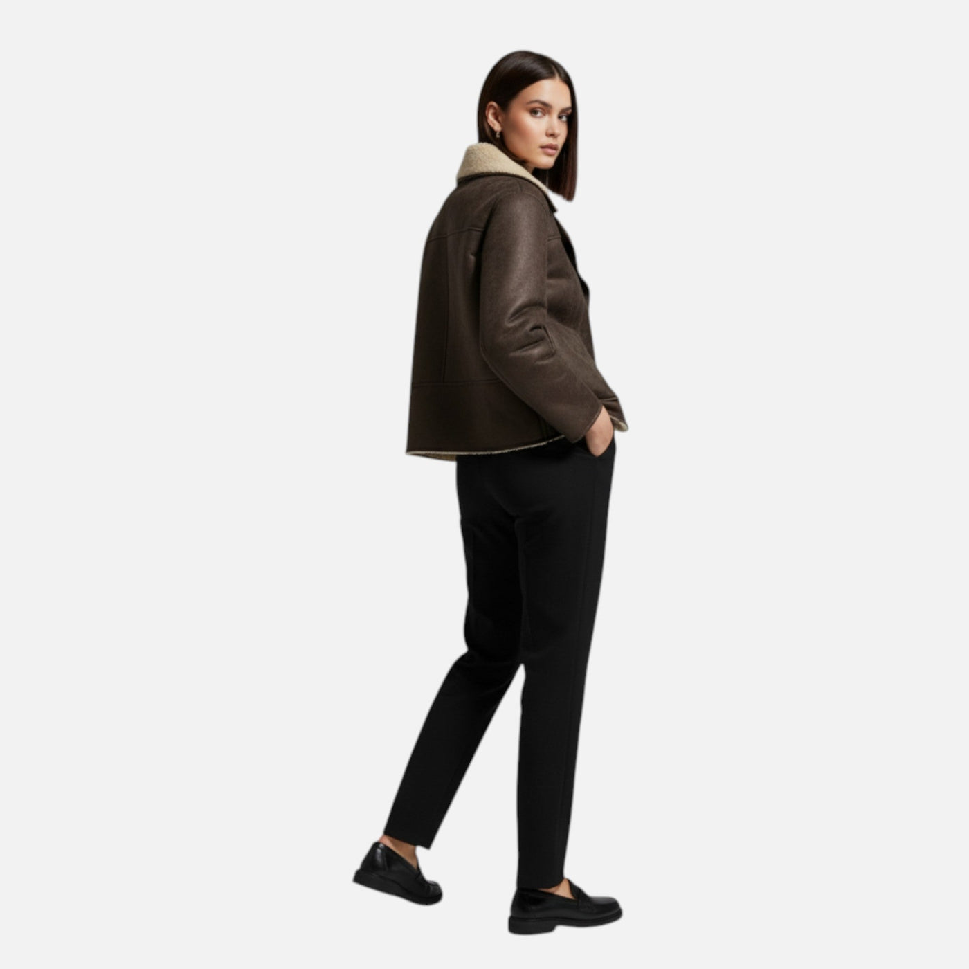 Jaqueta Feminina de Fleece Heritage