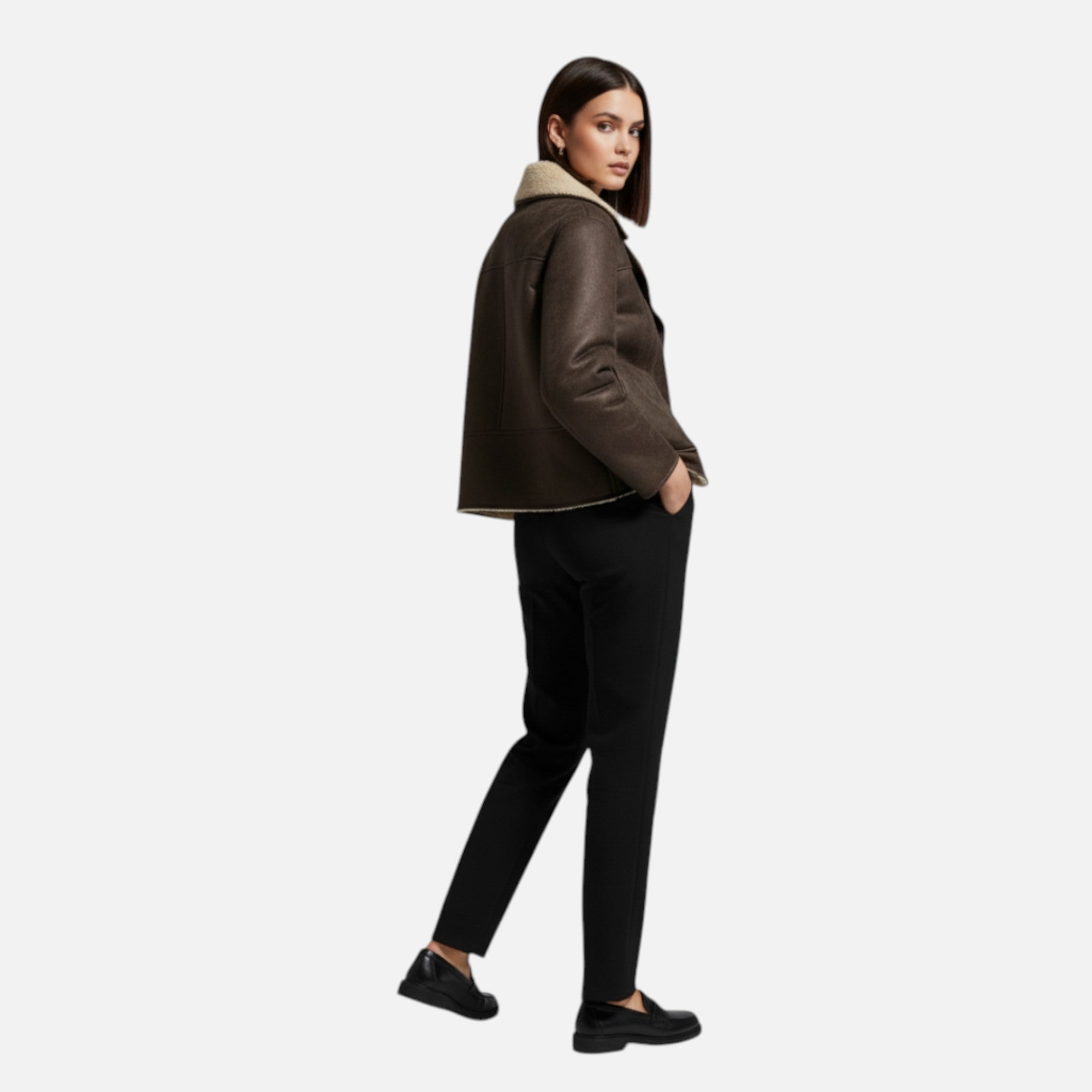 Jaqueta Feminina de Fleece Heritage